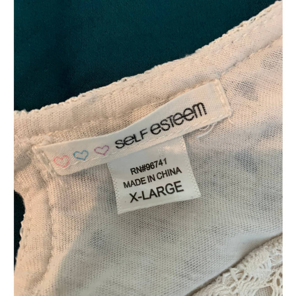 Self Esteem Lace-Lined- Flared Sleeves- XL - Picture 3 of 5